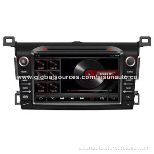 8" Android 4.1.1 OBD/OBD II 2 DIN 3G Wi-Fi Car GPS DVD Player for 2013 RAV 4, In-dash Radio Stereo